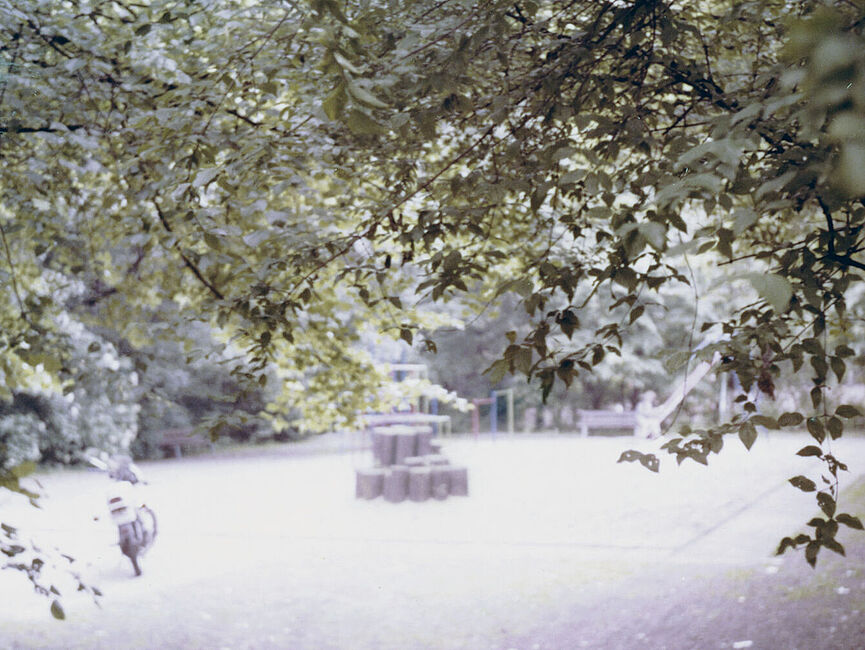 Stasi-Bildbericht zum TBK "Brücke" im Essener Lührmannwald, November 1985