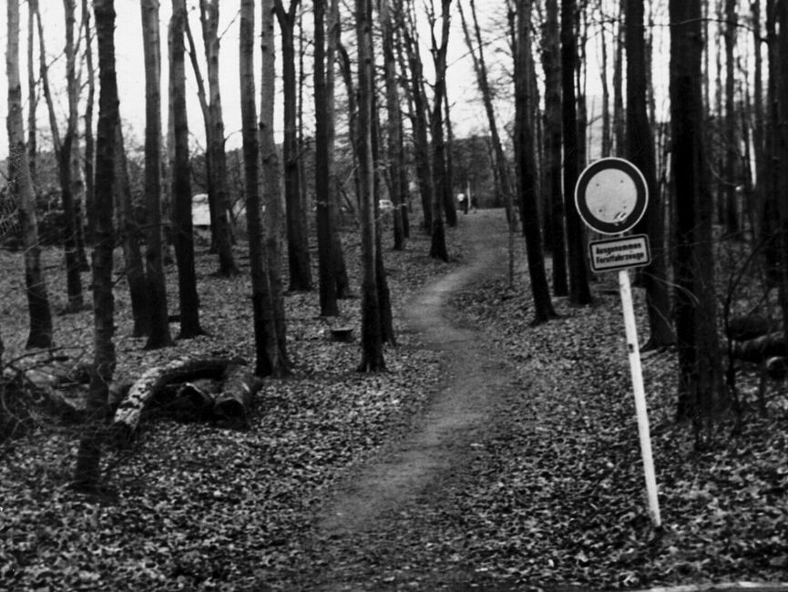 Stasi-Bildbericht zum TBK "Brücke" im Essener Lührmannwald, November 1985