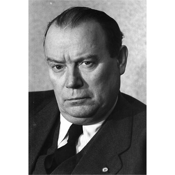 Wilhelm Zaisser, Minister für Staatssicherheit der DDR. 27.11.1950