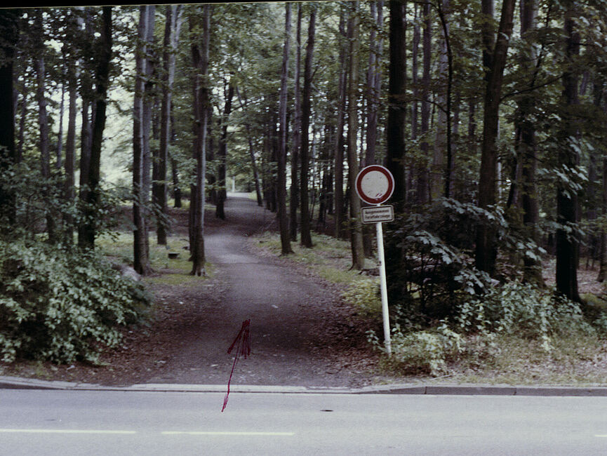 Stasi-Bildbericht zum TBK "Brücke" im Essener Lührmannwald, November 1985