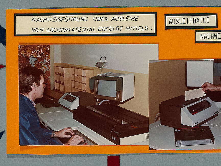 Das Schaubild zeigt in einem Flussdiagramm, wie Stasi-Mitarbeiter archivierte Akten anfordern konnten. (Ausschnitt)