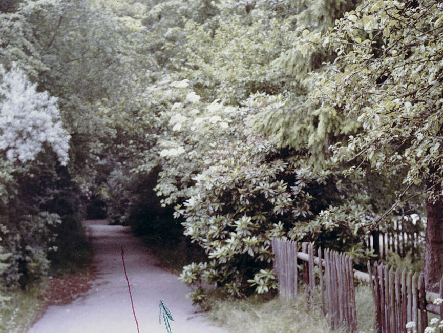 Stasi-Bildbericht zum TBK "Brücke" im Essener Lührmannwald, November 1985